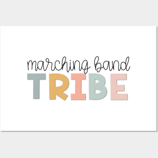 Marching Band Tribe Muted Pastels Posters and Art